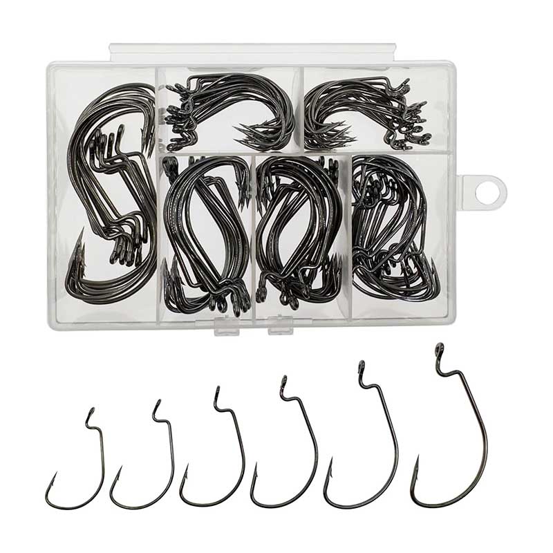 Assorted fishing hooks for Northeast Pennsylvania fishing tackle