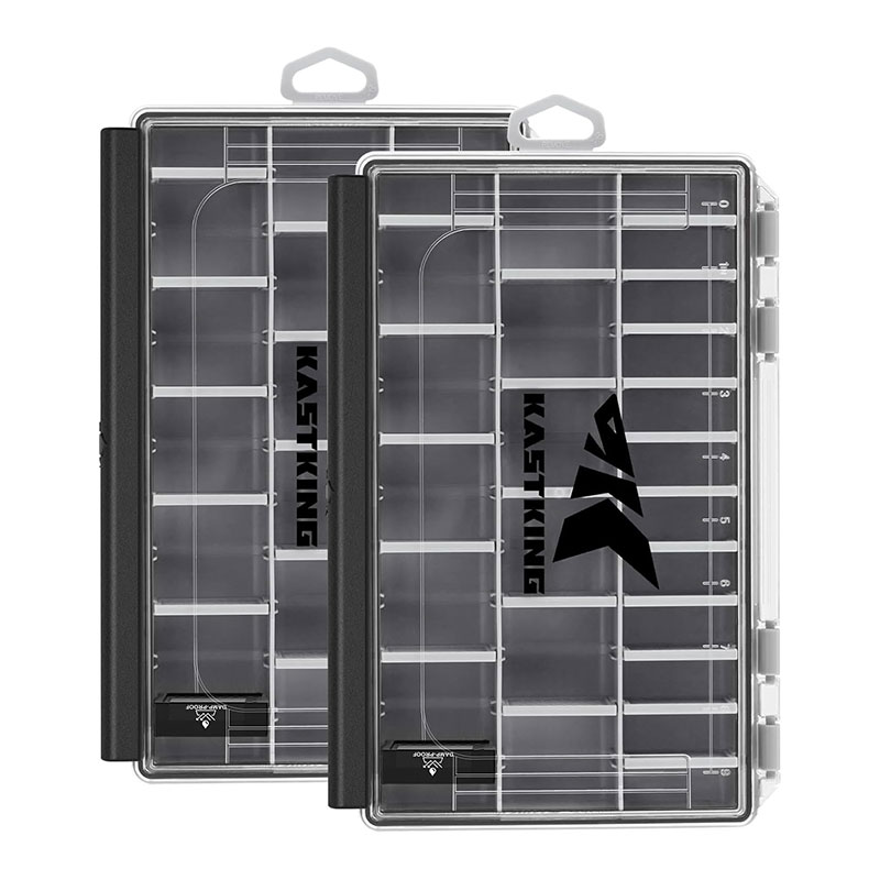 Fishing tackle trays for lures, hooks, and weights for Northeast Pennsylvania fishing